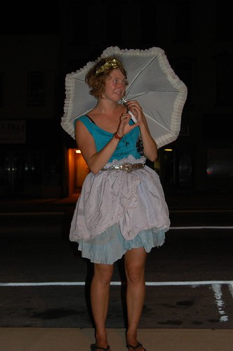 Jenny on parade in Hannibal, MO
