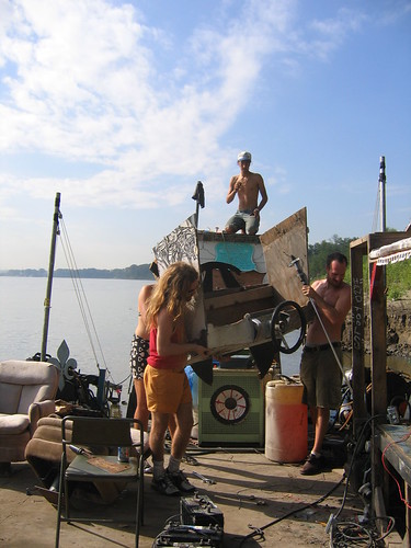Taking down the helm